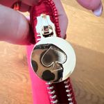 Kate Spade NWOT -  X TARGET - Red Beaded Pouch W/ White Text « Going to Target » Photo 2