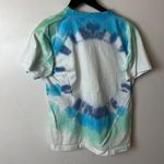 Vintage Y2K Panama Canal T Shirt Multicolor Small S Tie Dye Graphic Tee Logo Yellow Photo 9