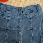 Aritzia Aritizia Denim Forum 90s Mini Denim Dress XXS Photo 5
