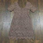 Urban Outfitters UO Pins and Needles Brown Lace Fringe Dress Photo 4