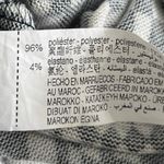 ZARA Black White Checkered Plaid Long Sleeve Button Down Shirt Blouse Top Sz M Photo 3