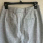Rebecca Taylor  Straight Leg High Waist Grey Pants Size 4 Photo 6