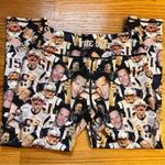 Left Coast Vibes Tom Brady face leggings size medium Photo 4