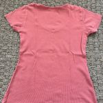 Women’s Small Gilligan O’Malley sleep set coral pajama top and shorts Orange Photo 4