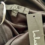 Lulu's Classic Black Maxi Dress Size XS Photo 9