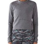 Lululemon Womens Hill And Valley Mock Neck Pullover Size 12 Photo 2