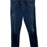Citizens of Humanity Women’s Elsa Crop Slim Distressed Jeans Taos Wash Size 28 Photo 6