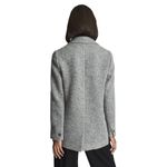 Reiss Women's Gray Wool Blend Evan Single Breated Blazer Coat Size 2 Photo 2