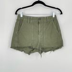 Citizens of Humanity  Women's Frayed‎ Hem Sateen Meghan Surplus Shorts Size 24 Photo 3