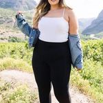 Waisted Tummy Control Workout Leggings Yoga Pants Black Size 3X Photo 2