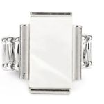 Paparazzi Mystical Marinas White Ring (73) Photo 0