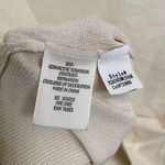 Adiva Ivory Crochet White Lace Mesh Sleeve Long Sleeve Sweater/Top, XL Photo 6