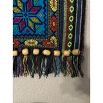 Handmade Boho Jerusalem Embroidered Crossbody Bag Fringe Beads Souvenir Cultural Photo 8