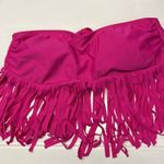 Capri Hot Pink Fringe Padded Bandeau 2 Photo 5