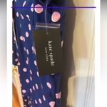 Kate Spade  Blue with pink polka dots cropped pajamas Size Large Photo 2