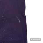 Lululemon  Deep Purple Heathered Pattern Leggings Sz S? M? Ribbed Sides *flaw Photo 3