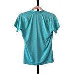 Lady Hagen Lightweight Aqua Blue Athletic Top - XS Photo 1