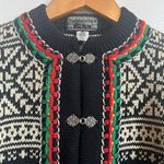 Norway sweater Nordstrikk a/s festive holiday ski sweater Black Size XS Photo 3