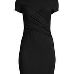 Anthony Thomas Melillo ATM  Cotton Short-Sleeve Cross Front T-Shirt Dress Medium Photo 1