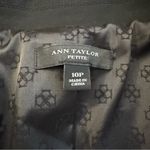 Ann Taylor  black skirt suit, blazer size 10P, skirt size 12P Photo 6