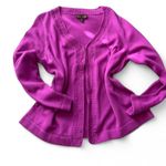 Dana Buchman Textured Trim Cardigan Sweater Photo 0