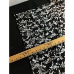 Cynthia Steffe Top XL Black White Floral Sheer Puff Sleeve Blouse New with Tags Photo 6