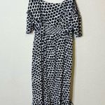 Diane Von Furstenberg NWT  Cold Shoulder Midi Dress Daisy Floral Womens Size 10 Photo 9