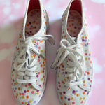 Keds X Kate Spade Polka Dot Print Lace Up Sneakers Size 5.5 Photo 0