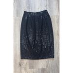 St. John‎ Evening Black Paillette Pencil Skirt
Size 4 Photo 2