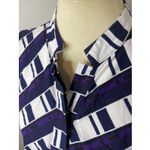 Zuri Kenya‎ Black White Purple Plaid Dress 2XS XXS Photo 7