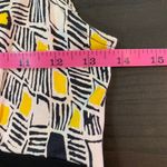 Diane Von Furstenberg  Silk Dress Sleeveless Geometric Print Size 2‎ DVF Photo 5