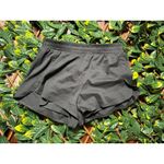 Girlfriend Collective  Black Workout Shorts with Built in Leggings Size Medium Photo 4