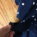 Old Navy  Navy Blue Polka Dot Dress Photo 7