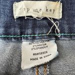 Copper Key Distressed Skinny Low Rise Raw Hem Jeans Size 5 Photo 6