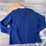 Lululemon  merino wool‎ blend ribbed Crewneck sweater in heathered psychic blue 8 Photo 7
