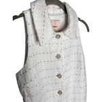 Anthropologie NWT Hutch Sofia Mod Sleeveless Tweed Blazer Mini Dress Size 8 Photo 4