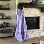 David's Bridal Prom Dress Floral  Photo 1