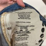 BLANK NYC Blank‎ NYC Medium Wash Raw Hem 100% Cotton Denim Mini Skirt Size 29 Photo 3