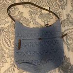 Blue Crocher Handbag Photo 0