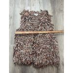 Anthropologie Hand Knit by Dollie Sherbet Loop Knit Vest Size M/L Photo 6