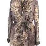 Alberto Makali  Animal print Long Sleeve Bl… Photo 0