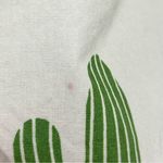 Modcloth Cactus Skater Skirt Mini Cotton Ivory Medium w/pockets 100% cotton Photo 11