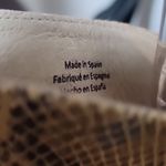 Anthropologie New Snake Print Ankle Heel Booties Photo 11