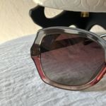 Coach : Gray Horse & Carriage (L1147) Burgundy Gradient Sunglasses with case Photo 9