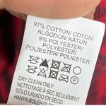 Lucky Brand  Oversized Aztec Wrap Cardigan Red Black Size Small Photo 5