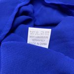 Boutique Womens Nearly Sheer Blouse Top Shirt Royal Blue 4X Fits Like 1X Photo 8