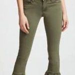 BLANK NYC The Reade Olive Grove Crop Jeans Boho Festival Casual Size 31 Photo 0