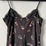 Stitch & Pine Babydoll Maxi Dress Womens M Floral Dark Fairy Romantic Coquette Blue Size M Photo 7