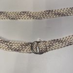 White Purple Stretch Knit Adjustable D Photo 2