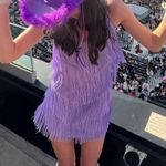 Purple Fringe Dress with Sparkles Photo 1